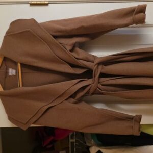 Long wool blend winter coat